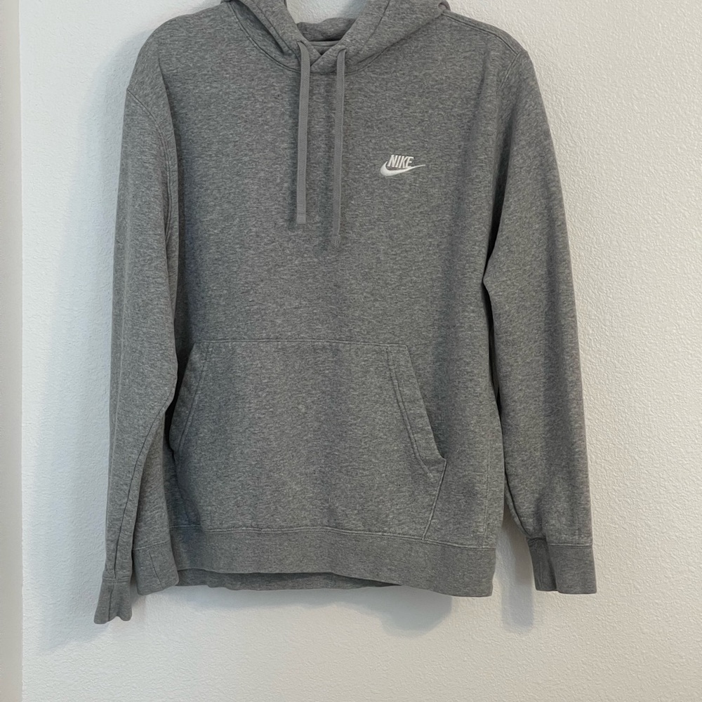 Nike Men's Gray Hoodie